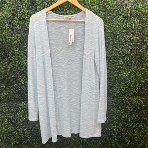 NWT Wildflower, Long Cardigan, Light Blue, Women’s small